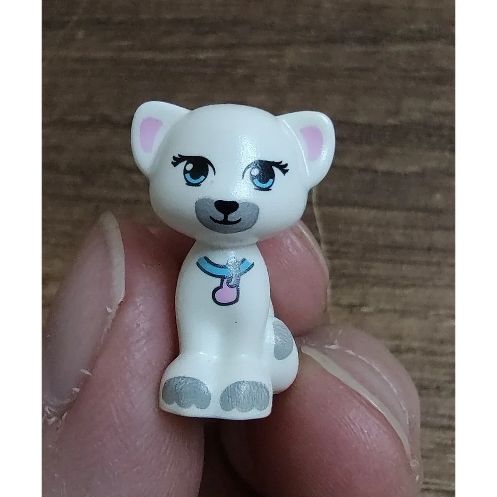Lego Minifigure- Friends - Lego tiny white cat